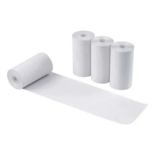 Pack De Rollos Papel Térmico Por 5 Unidades 88mm Calidad Impresora