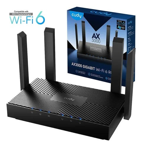 Router Ax3000 Gigabit Doble Banda Wifi - 6 Cudy
