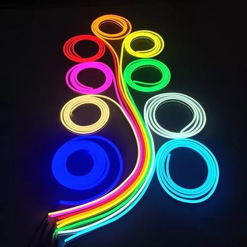 CINTA LED NEÓN ROLLO DE 5 METROS UNICOLOR 110V