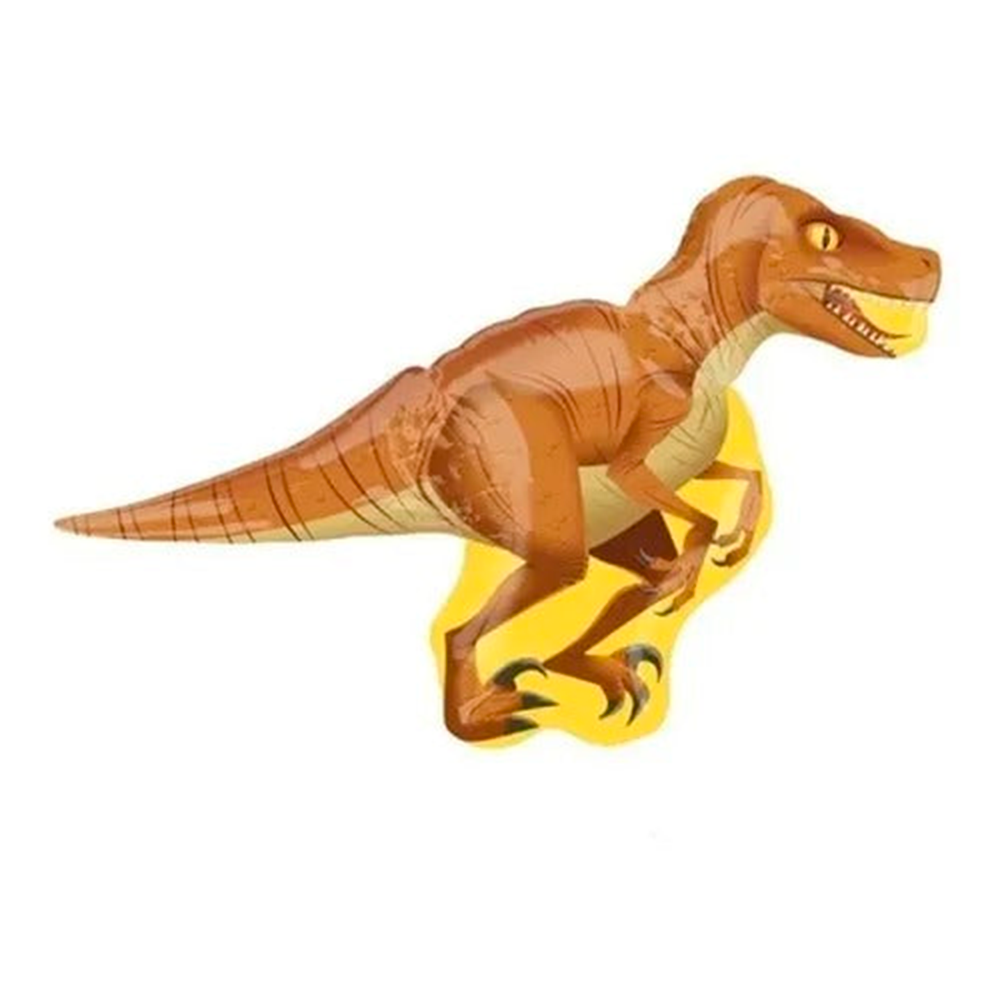 GLOBO METALIZADO 14 16 INCH DINOSAURIO VELOCIRAPTOR