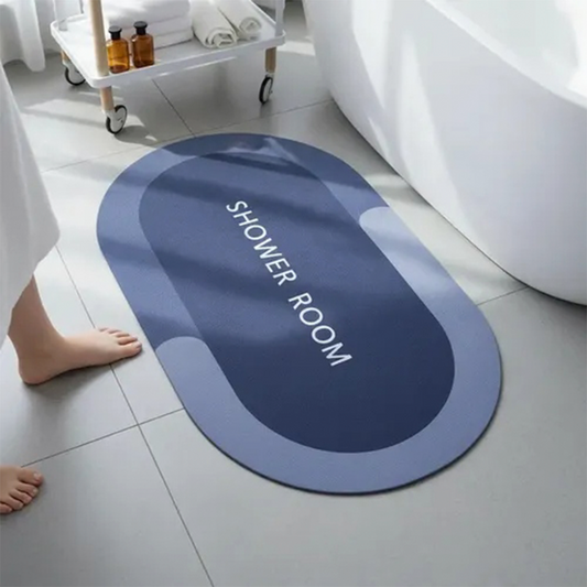 Alfombra De Baño Antideslizante, Absorbente Secado Rápido
