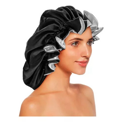 Gorro De Satín Cuidado Del Cabello Antifrizz, rizo, scrunchie