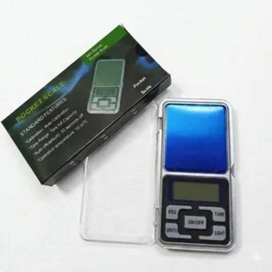 Balanza Gramera Tipo Bolsillo De 0.01 A 500 Gramos Digital