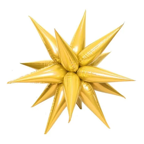 GLOBO METALIZADO ESTRELLA EXPLOSIVA 22 INCH