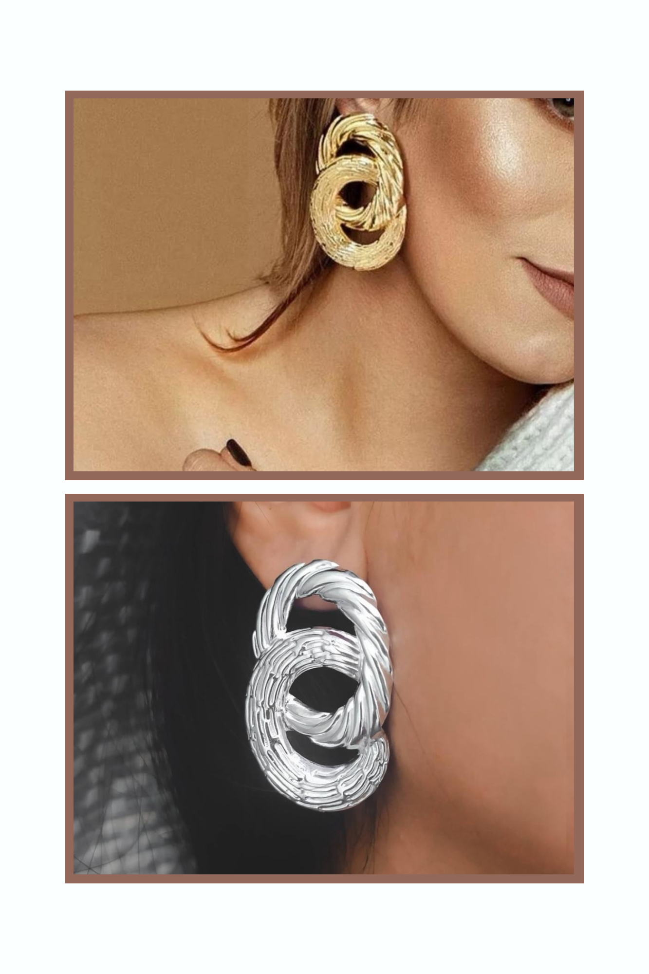 ARGOLLAS Y ZARCILLOS DE DIFERENTES MODELOS