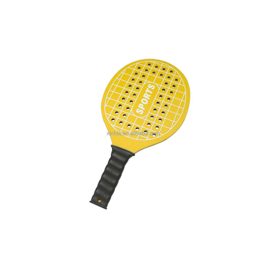 Raquetas Playeras Sports Material De Madera Con Agujeros