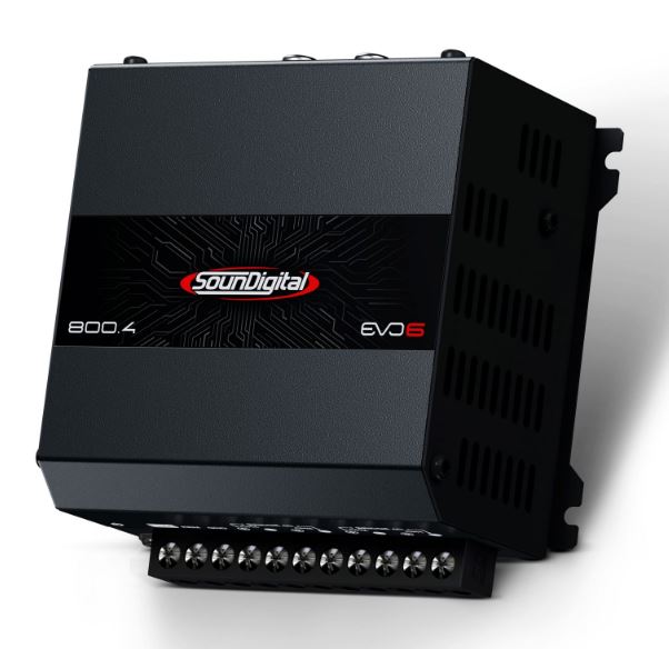 PLANTA AMPLIFICADOR 4 CANALES 800W SOUNDIGITAL