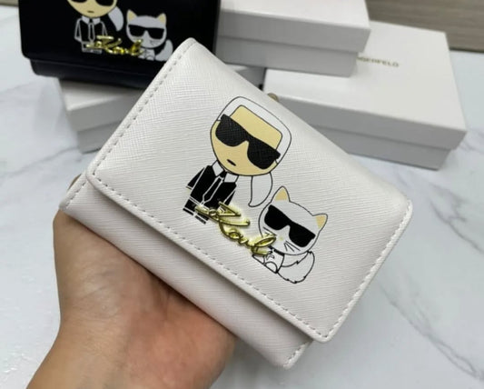 MINI MONEDERO PARA DAMA EN COLOR BLANCO