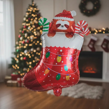 Globos Metalizado De Navidad 14/16 Pulgadas Variados