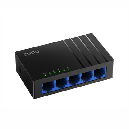 Switch Cudy De 5 Puertos Gigabit Desktop 10 / 100 / 1000