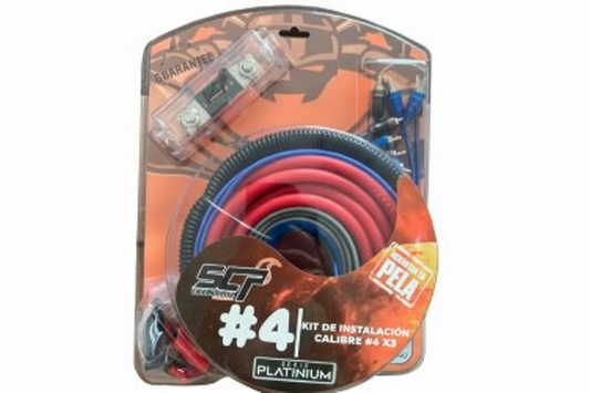 Kit De Instalación Scorpion #4 Platinum/sonido Para Vehículo