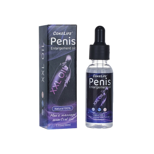 Gel Alargador Y Engrosador De Pene De 30 Ml Cokelife Xxl Oil