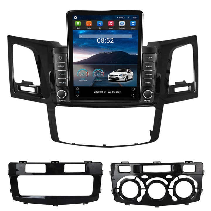 REPRODUCTOR DE PANTALLA TESLA DE TOYOTA PARA FORTUNER, HILUX 2008 , 2014 MT, AT.