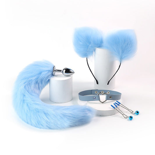 SET DE GATITA, KIT DE FETICHISMO JUEGO EN PAREJA
