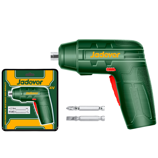 Destornillador Inalambrico De Litio 4v 1/4 240 Rpm Jdcv4401