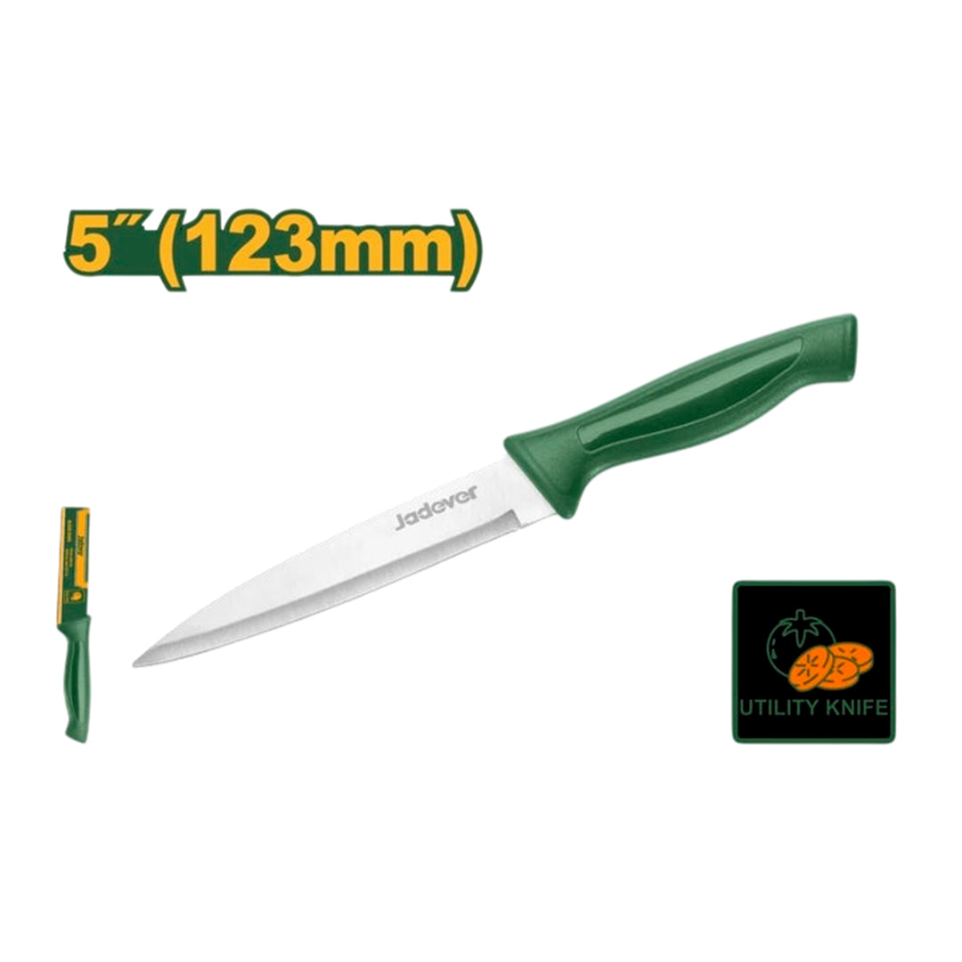 Cuchillo De Cocina 5 Pulgadas - 123 Mm Jadever Utility