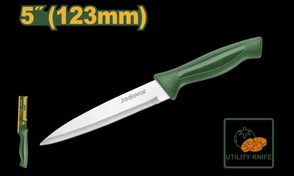 Cuchillo De Cocina 5 Pulgadas - 123 Mm Jadever Utility