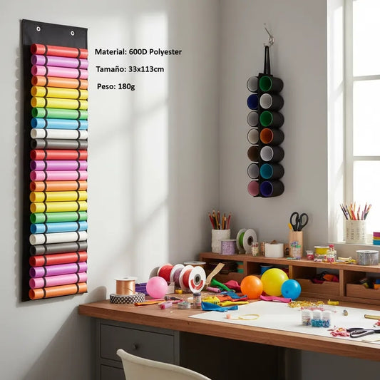 Organizador Almacén 48 Vinil Vinilo 33x113cm 600d Polyester