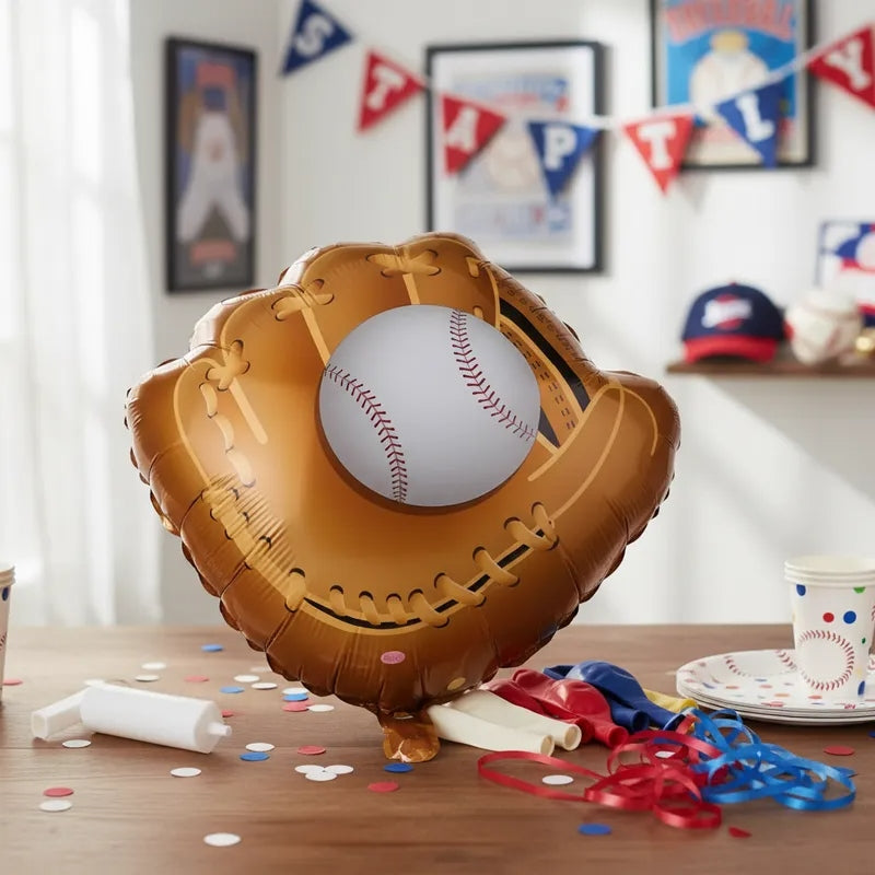 Globo Metalizado Guante de Beisbol 18inch