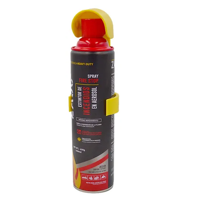 EXTINTOR DE FUEGO DESECHABLE DE 650ML