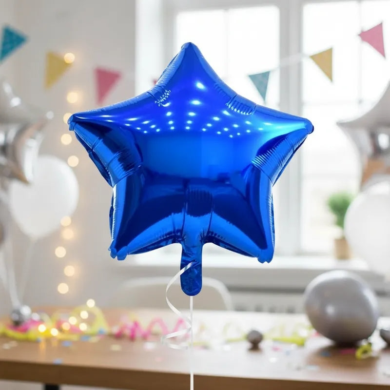 Globo Metalizado Estrella Liso De 18 Pulgadas Fiestas/arreglos