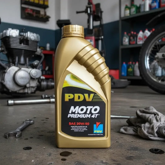 Aceite Super Premiun Pdv De Moto 4t Sae 20w-50/motocicletas