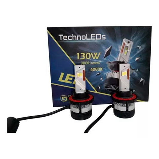 Luces Led De 30000 Lumens H13 130w 6000k Technoleds