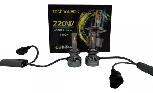 Luces Led De 48000 Lumens 9006 220watt 6000k Technoleds