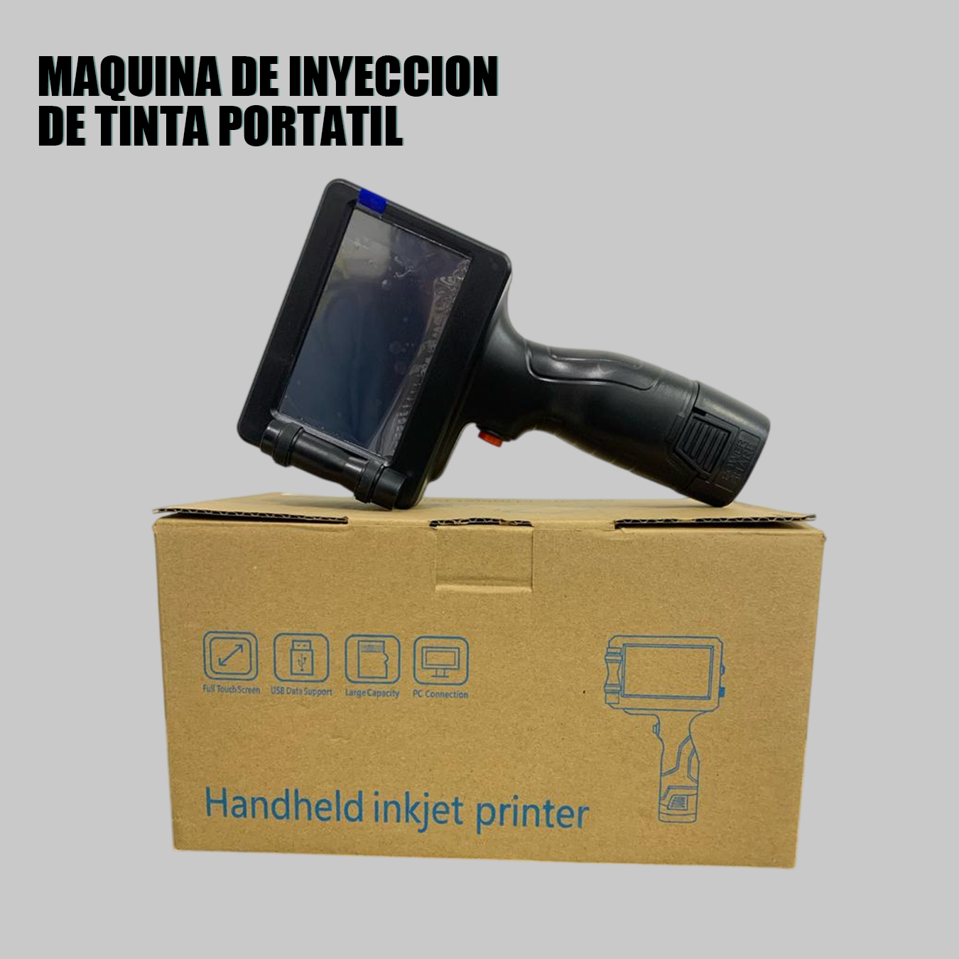 IMPRESORA CODIFICADORA DE INYECCION DE TINTA PORTATIL.