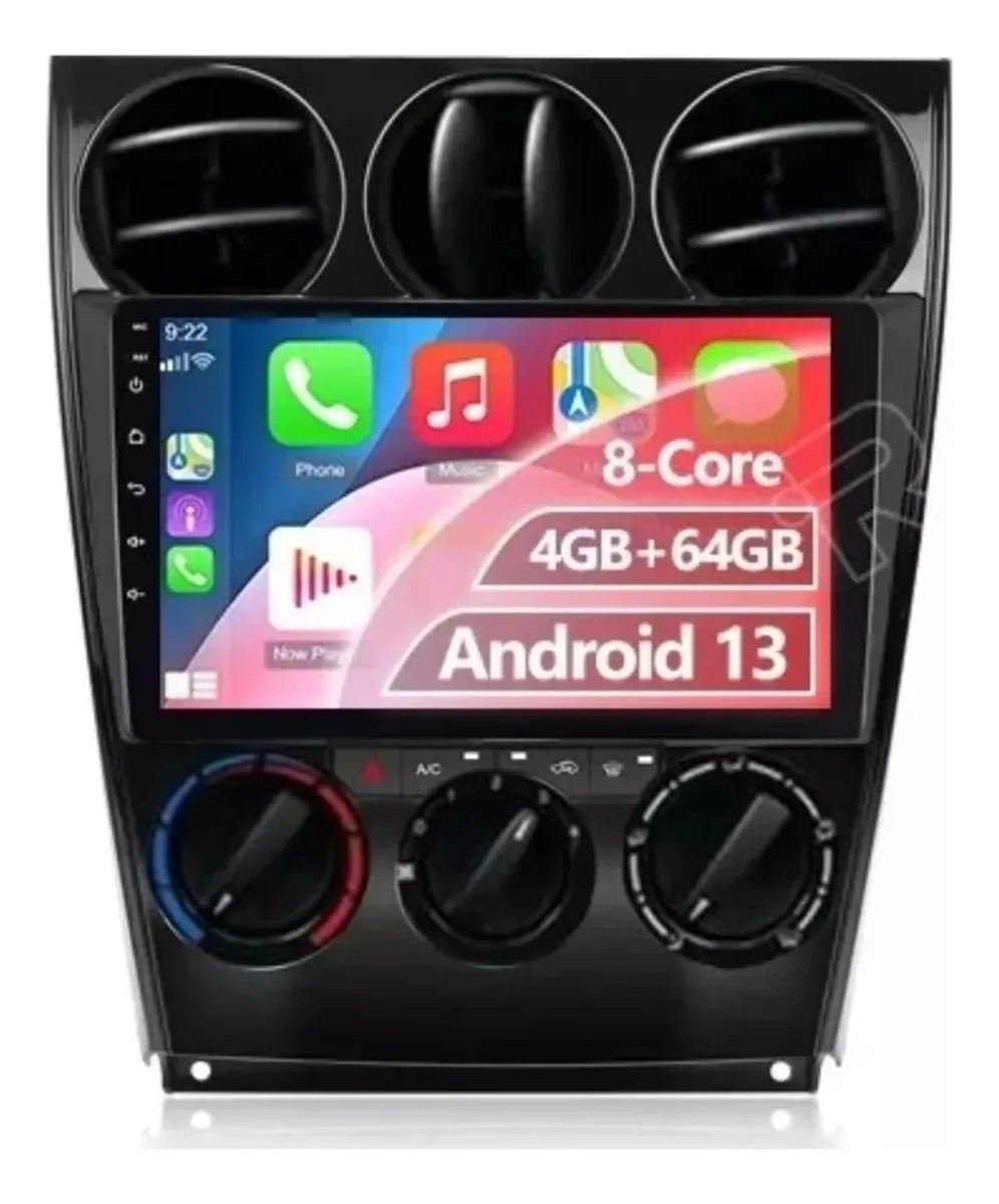 Reproductor Pantalla Android 9 Mazda 6 4+64gb Carplay