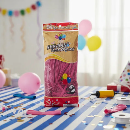 Globos De Latex Mil Figuras 260q De 100 Piezas Fiestas/Arreglos