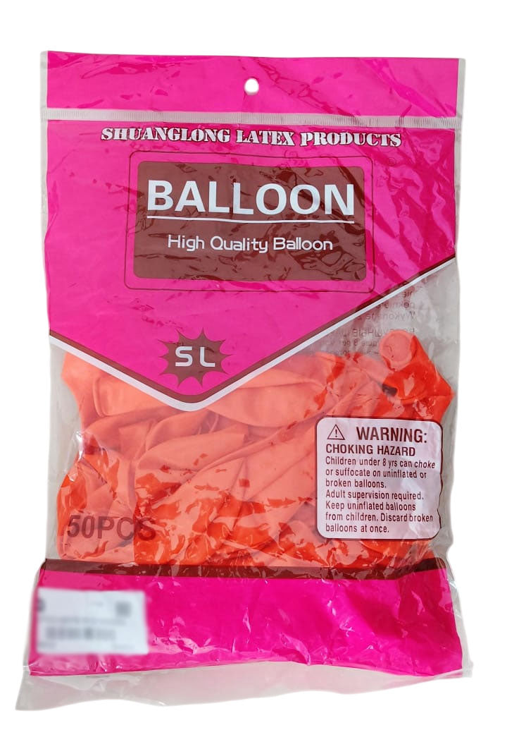 Globos Látex Mate 50 Unidades Para Fiestas Y Decoraciones