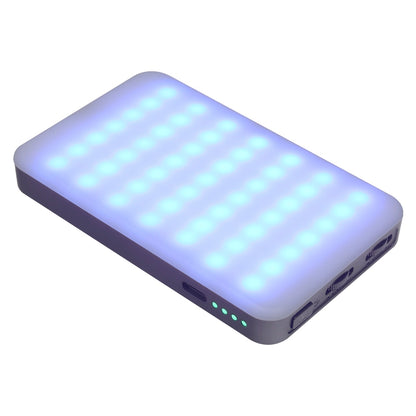 Luz Led Panel Recargable Lampara Base Telefono/camara/laptop