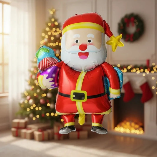 Globos Metalizado De Navidad 14/16 Pulgadas Variados