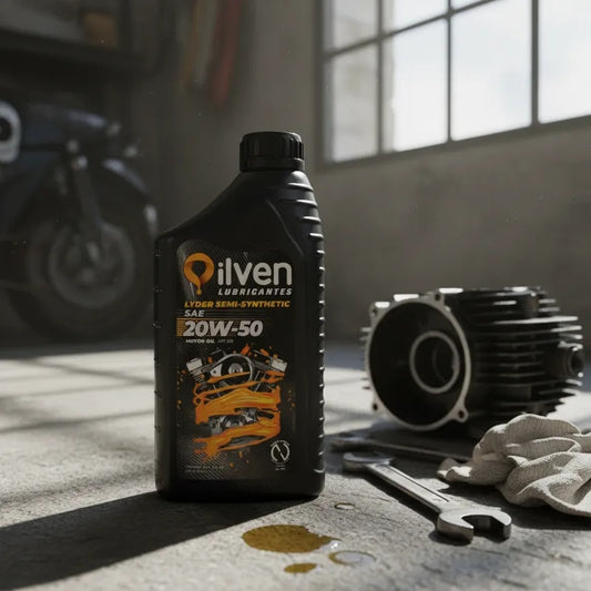 Aceite Semi Sintético Oilven Lyder Sl 20w50 De 1 Litro