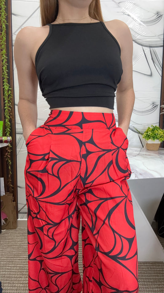 SET DE CONJUNTO PANTALON ESTAMPADO