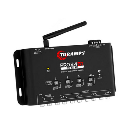 Procesador De Sonido Digital Taramps Pro 2.4 Bt Dsp