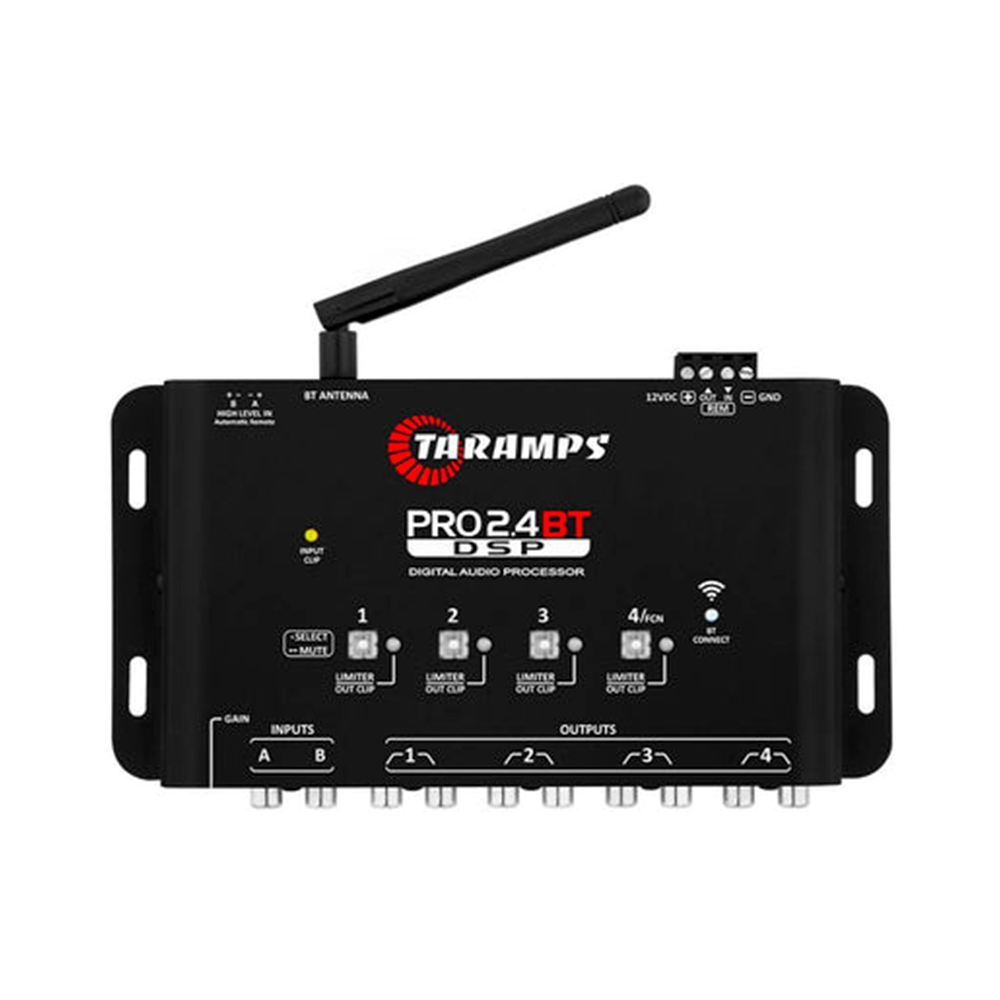 Procesador De Sonido Digital Taramps Pro 2.4 Bt Dsp