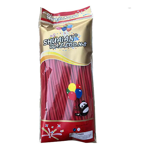 Globos De Latex Mil Figuras 260q De 100 Piezas Fiestas/Arreglos