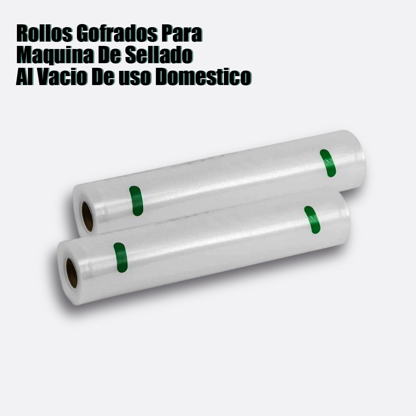 ROLLO GOFRADO PARA MAQUINA DE SELLADO AL VACIO DE USO DOMESTICO