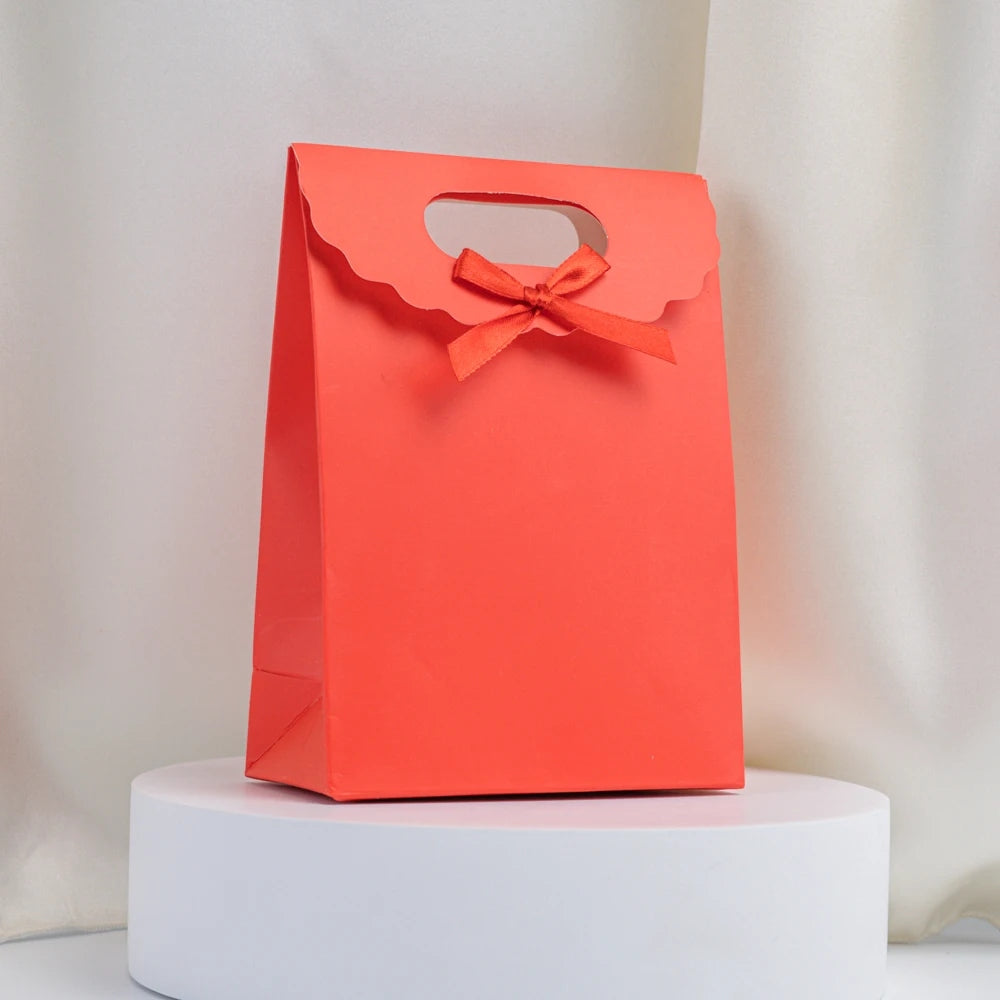 Bolsa De Regalo Con Aza Y Lazo 19x9x27