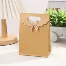 Bolsa De Regalo Con Aza Y Lazo 19x9x27