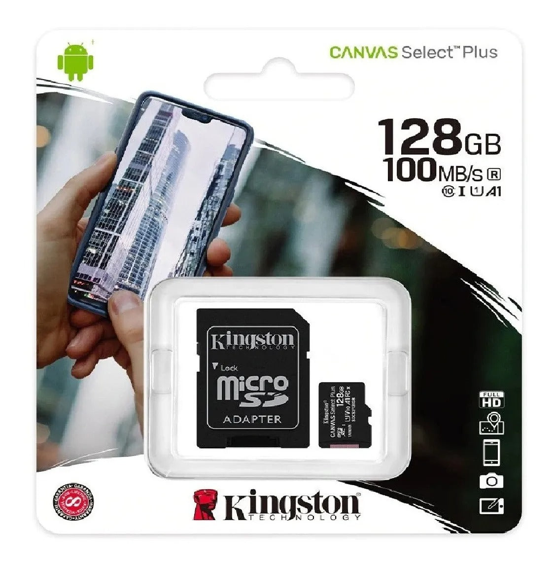 MEMORIA MICRO SD DE 128GB ALMACENAMIENTO