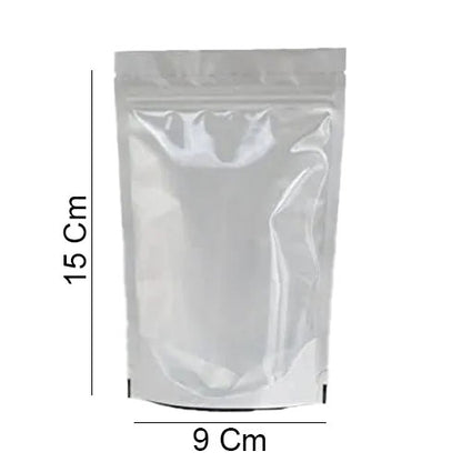 Bolsas Doypack Zipper Silver De 100 Unidades