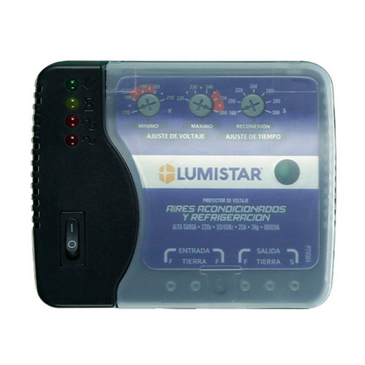 Protector De Voltaje 220v A/a Y Refrigeración Lumistar