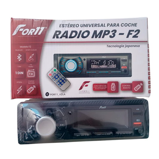 Reproductor Multifuncion De 1 Din Mp3 Carplayer Con Control