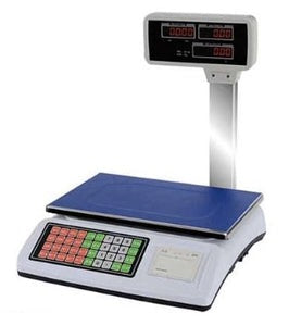 BALANZA DIGITAL ETIQUETADORA 50KG CON VISOR