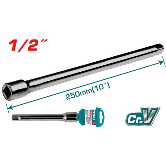 Barra De Extensión De 1/2 10 Pulgadas 250mm Total Tools