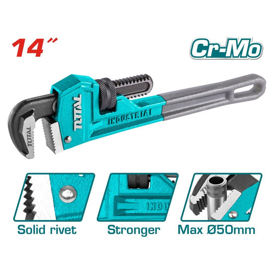 Llave De Tubo De 14 Pulgadas Marca Total Tools