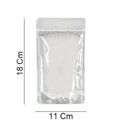 Bolsas Doypack Zipper Transparentes 100 Unidades